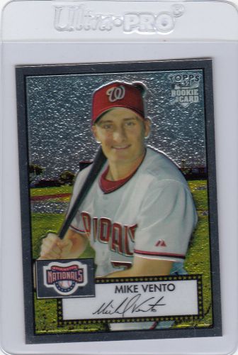 2006 Topps &#034;52&#034; Baseball #TCRC52 Mike Vento RC #ed 1952 MINT *10589