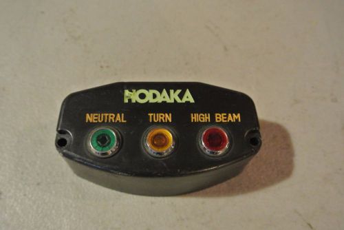 Vintage Hodaka Motorcycle Indicator Light Panel Dash, US $33.99, image 2