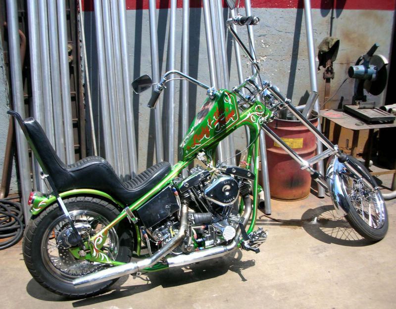 Classic Vintage 1970's Outlaw Biker Vagos MC Harley-Davidson Chopper AMAZING!!!