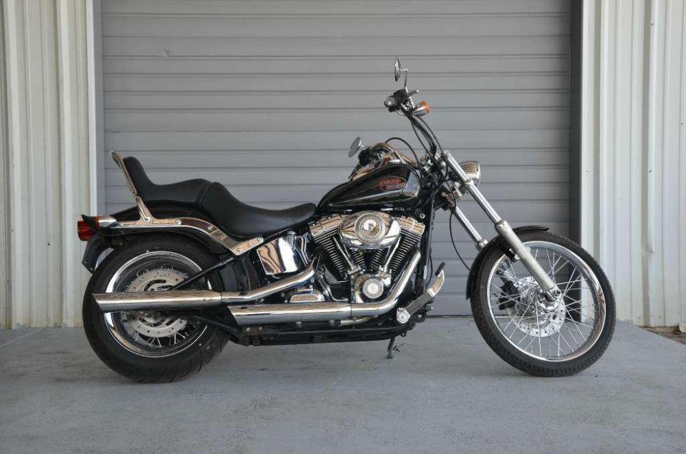 2009 harley-davidson fxstc softail custom  cruiser 