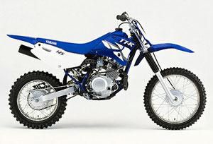 2002 Yamaha TT-R125 Dirt Bike 