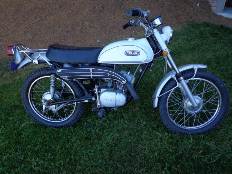 1969 yamaha at1 125 enduro motorcycle