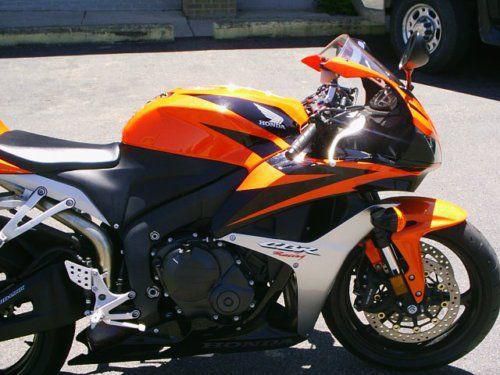2008 Honda CBR600rr orange and black