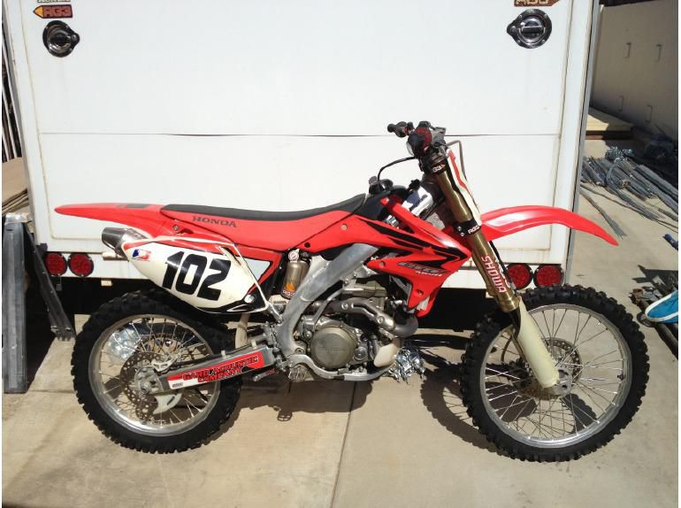 2007 honda crf 450r dirt bike 