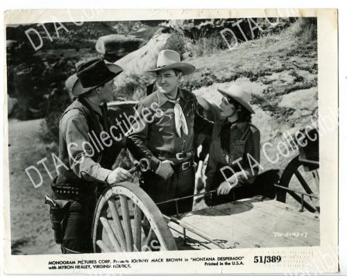 MONTANA DESPERADO-1951-8 X 10-STILL-WESTERN-JOHNNY MACK BROWN-HERRICK-vg VG, US $32.30, image 1