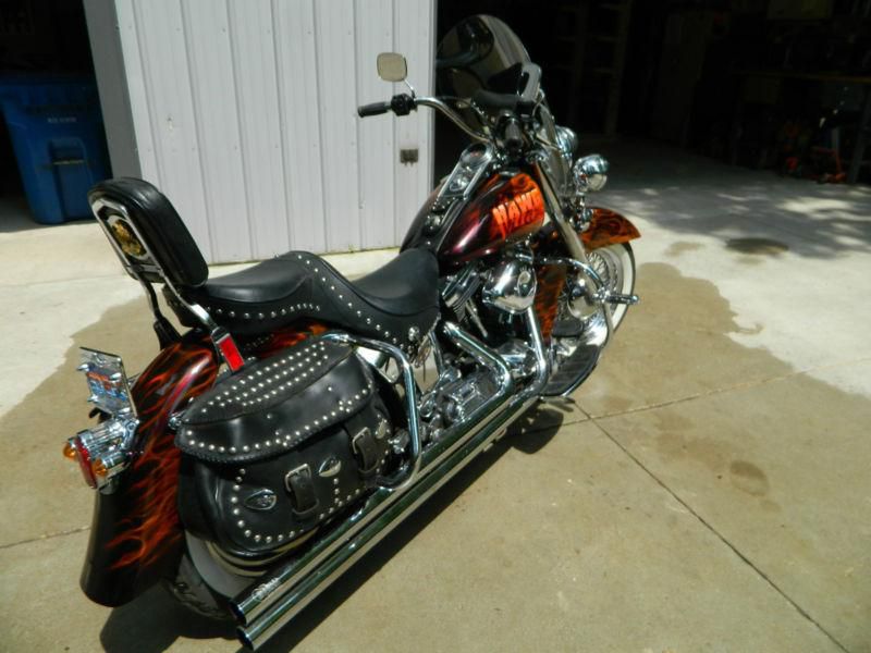 1990 Harley Davidson Heritage Softail Classic-Custom Paint & Loaded with Chrome, US $8,750.00, image 3