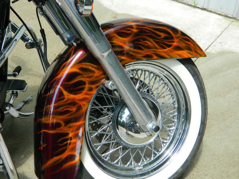 1990 Harley Davidson Heritage Softail Classic-Custom Paint & Loaded with Chrome, US $8,750.00, image 6
