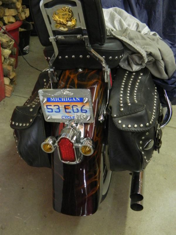 1990 Harley Davidson Heritage Softail Classic-Custom Paint & Loaded with Chrome, US $8,750.00, image 10