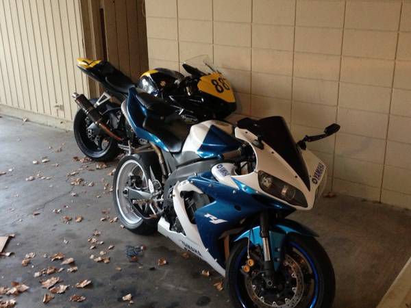 WANT TO TRADE 04 Yamaha R1 for GSXR 750