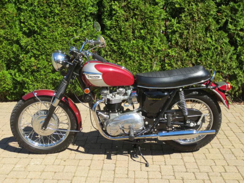 1970 triumph bonneville restored matching numbers