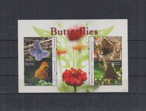 C59. St. Vincent - MNH - Nature - Butterflies - 2011