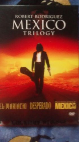 El Mariachi / Desperado / Once upon a time in Mexico Robert Rodiguez dvd