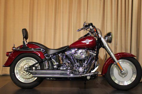 2006 harley-davidson softail flstfi - fatboy  cruiser 