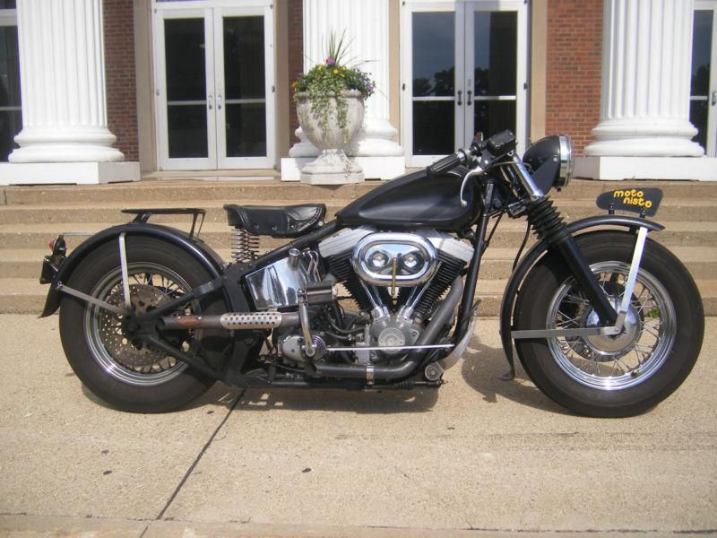 Harley Davidson Softail FXST Big Twin Vintage Classic Retro Motonisto Rat Bobber