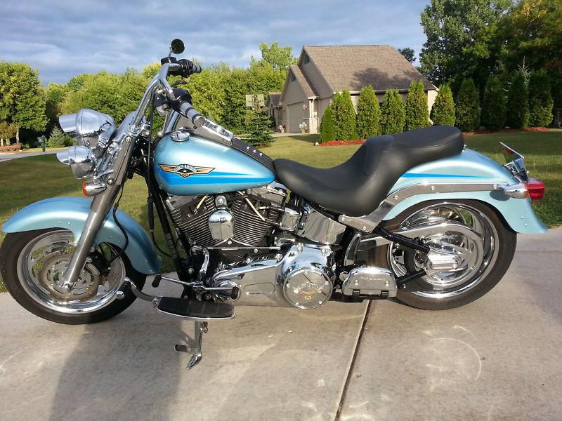 2007 harley davidson fatboy low miles