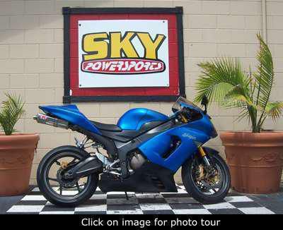 2006 kawasaki ninja zx-6r  sportbike 