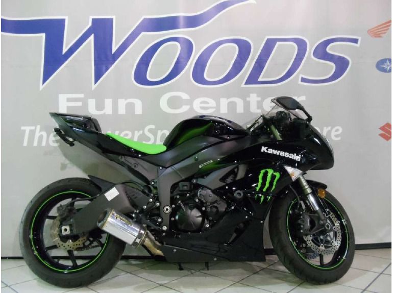 2009 kawasaki ninja zx-6r monster energy 