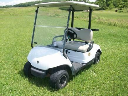 Used 2007 Yamaha Drive Golf Cart Gas, White for sale.