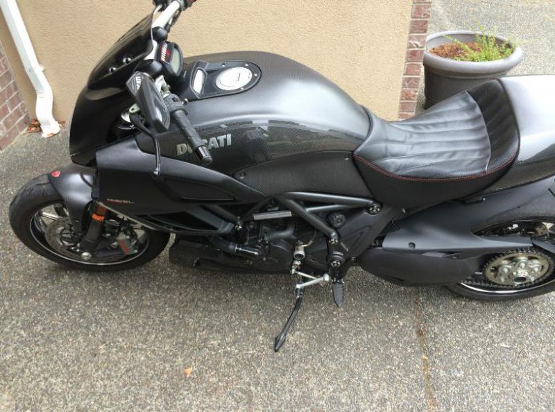2011 Ducati Diavel Carbon with little over 5,000 miles.