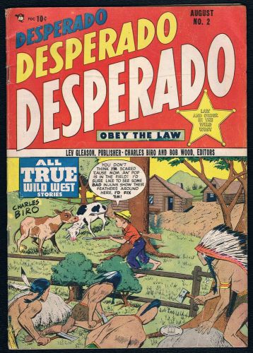 Desperado #2 western comic book