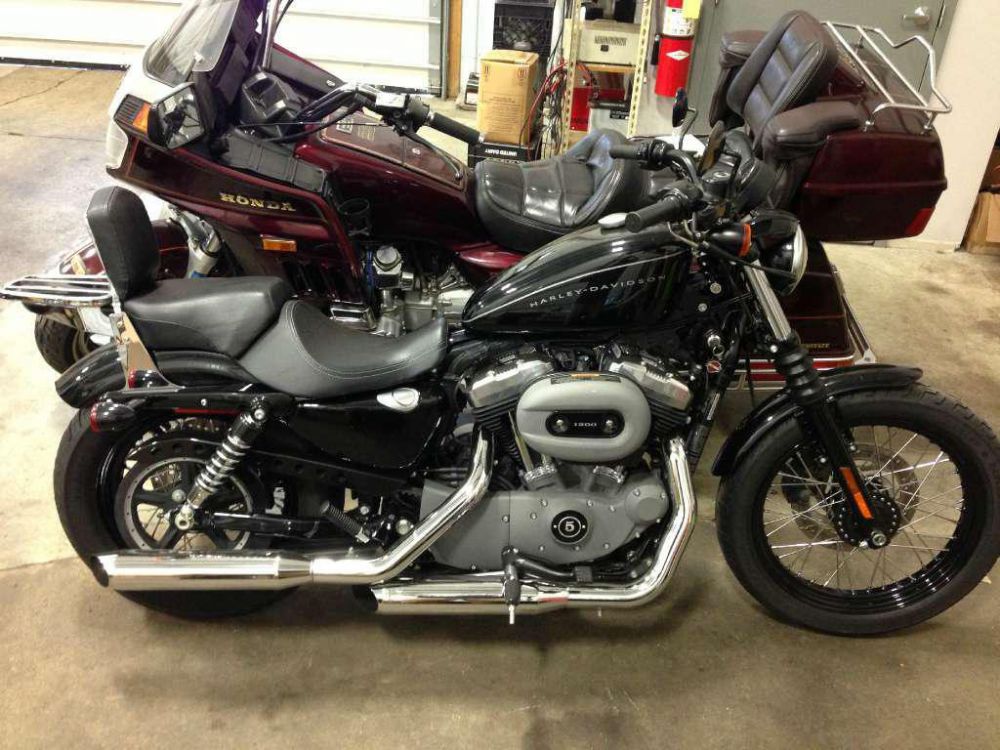 2009 Harley-Davidson XL 1200N Sportster 1200 Nightster Cruiser 