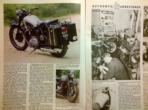 Bsa star twin,vincent black prince &amp; black shadow,greeves montlhery,india bullet
