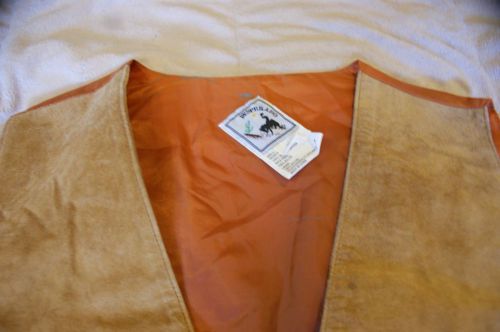 Mens size Small Desperado fringe leather vest- Western Cowboy Halloween Costume?, US $130, image 5