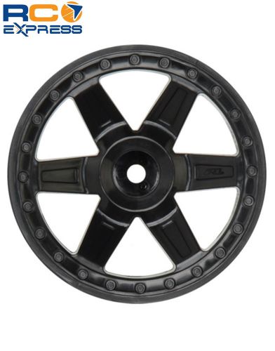 Pro-Line Desperado 2.8 Black Rear Wheels (2) PRO2729-03