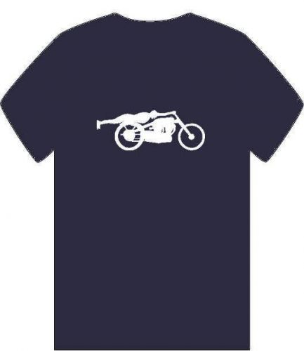 &#034;ROLLIE FREE&#034; MENS T SHIRT SML-3XL VINCENT NAKED RECORD BIKE MOTORCYCLE CLASSIC