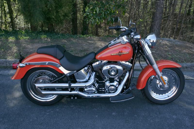 2012 harley-davidson flstf  **sweet looking softtail fatboy!! custom color**
