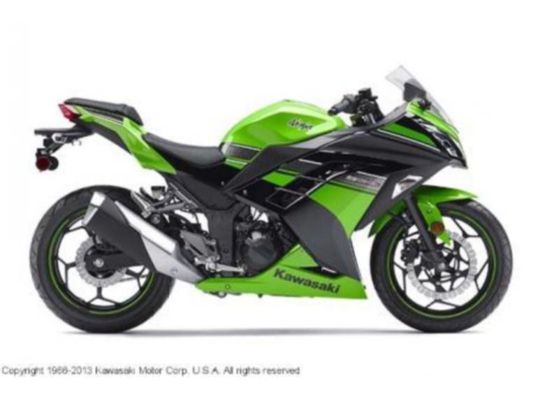 2013 Kawasaki Ninja 300 - Lime Green / Ebony 