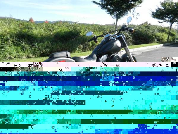 2012&#039; harley davidson softail slim, denim black, low miles, like new