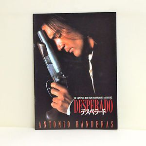 Desperado Japan Movie Program 1995 Antonio Banderas Robert Rodriguez