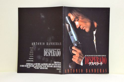 Desperado Japan Movie Program 1995 Antonio Banderas Robert Rodriguez, US $2.99, image 2