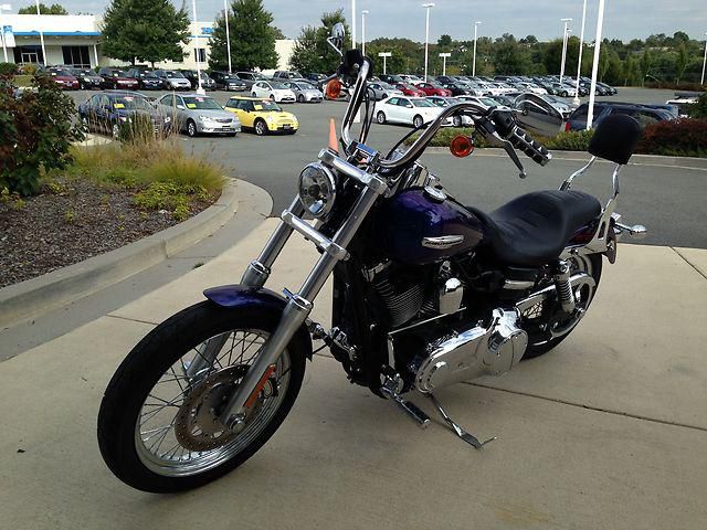 Indigo Pear Harley Davidson Super Glide Custom Bike Cruiser Twin Cam motorcycle