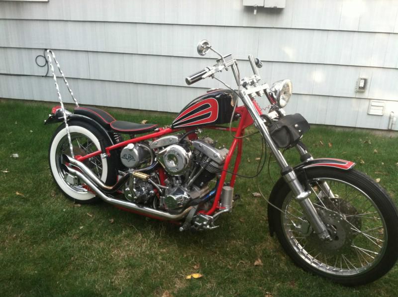 1979 shovel head chopper/z bars/ custom bike