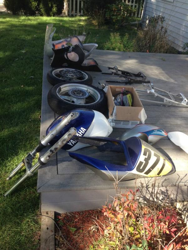 R6 Track Bike with many spares, 600cc., US $2,400.00, image 9