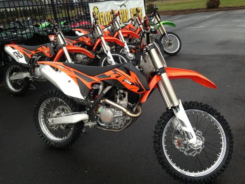 2013 ktm 450 sx-f  dirt bike 