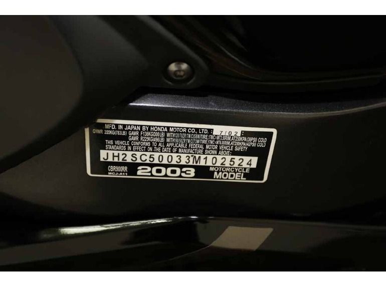 2000 Honda CBR1100XX 