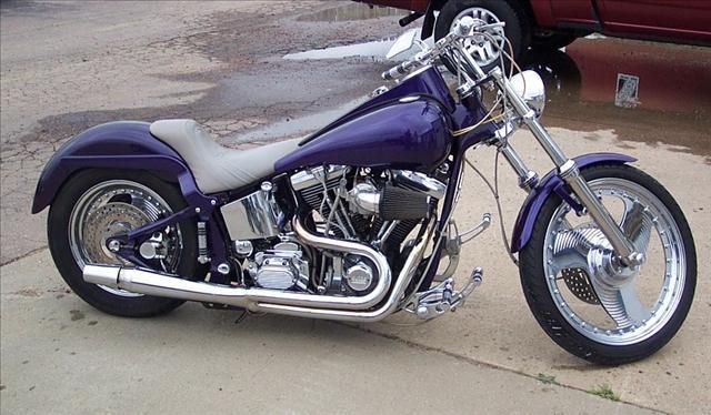 Used 1992 harley davidson softail customized for sale.