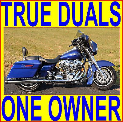 Harley-Davidson : Touring 2007 BLUE HARLEY DAVIDSON STREET