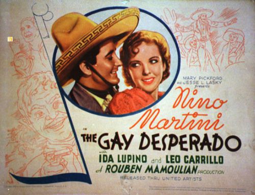 The gay desperado/ 9228/ ida lupino/ 1936/ rouben mamoulian/ / us