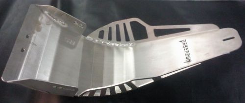 Husaberg fe fs fx 390 450 570 2009-2012 skid plate aluminum anodized new