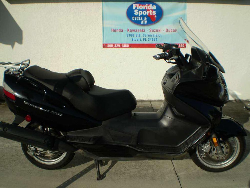 2008 suzuki burgman 650  scooter 
