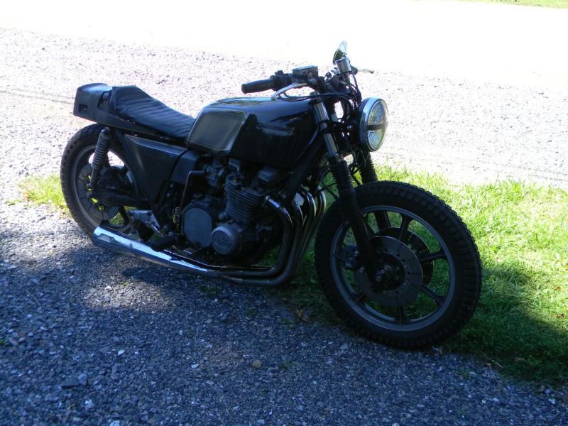 1979 kawasaki kz 1000 e shaft faux tracker, dirt tracker, cafe racer, bobber.