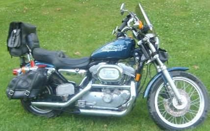 1998 Harley Davidson Sportster 883 hugger