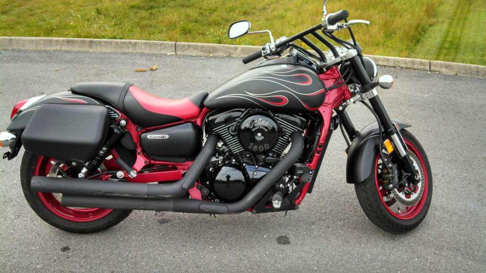 2007 Kawasaki Vulcan 1600 Mean Streak Cruiser 